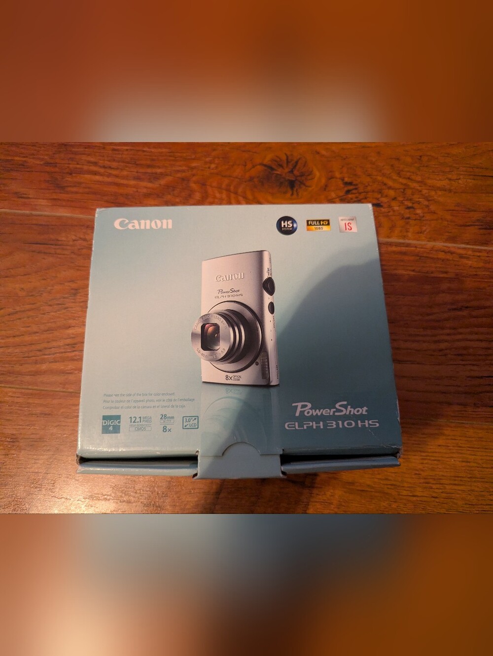 Canon PowerShot ELPH 310 HS Digital Camera In Silver